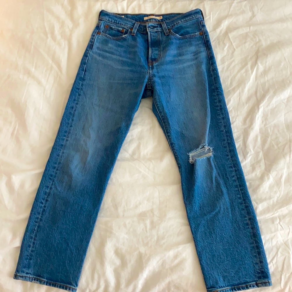 Levi’s wedgie straight jeans